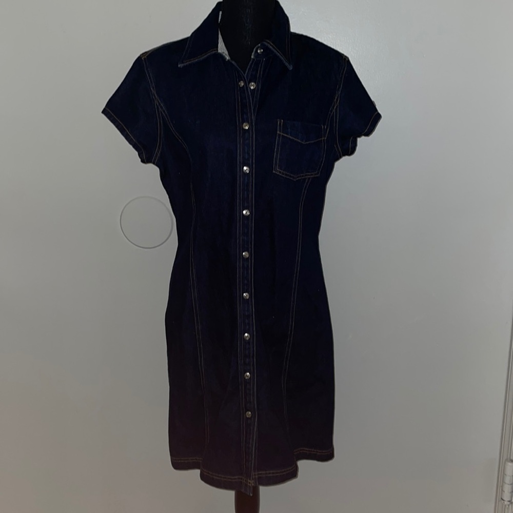 Dark Blue Tommy Hilfiger Denim Dress